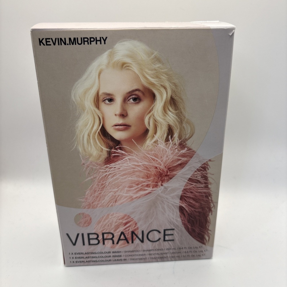 Kevin Murphy Vibrance Everlasting‎ Colour Wash Rinse Leave-In Hair Gift Set NEW